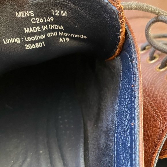 Cole Haan Grand.OS Tan Dress Shoes - Size 12 - Picture 5 of 6